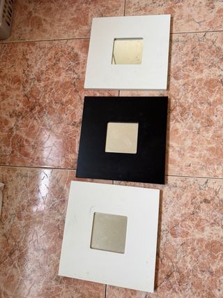 3 Espejos MALMA IKEA Blanco&Negro