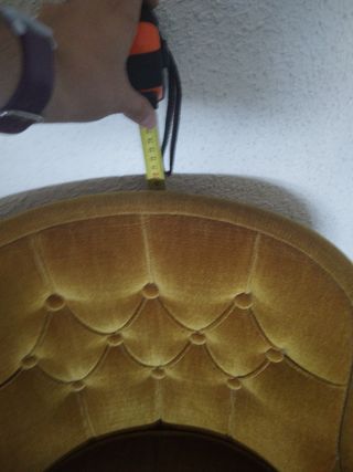 Butaca vintage con almacenaje