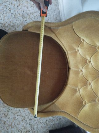 Butaca vintage con almacenaje