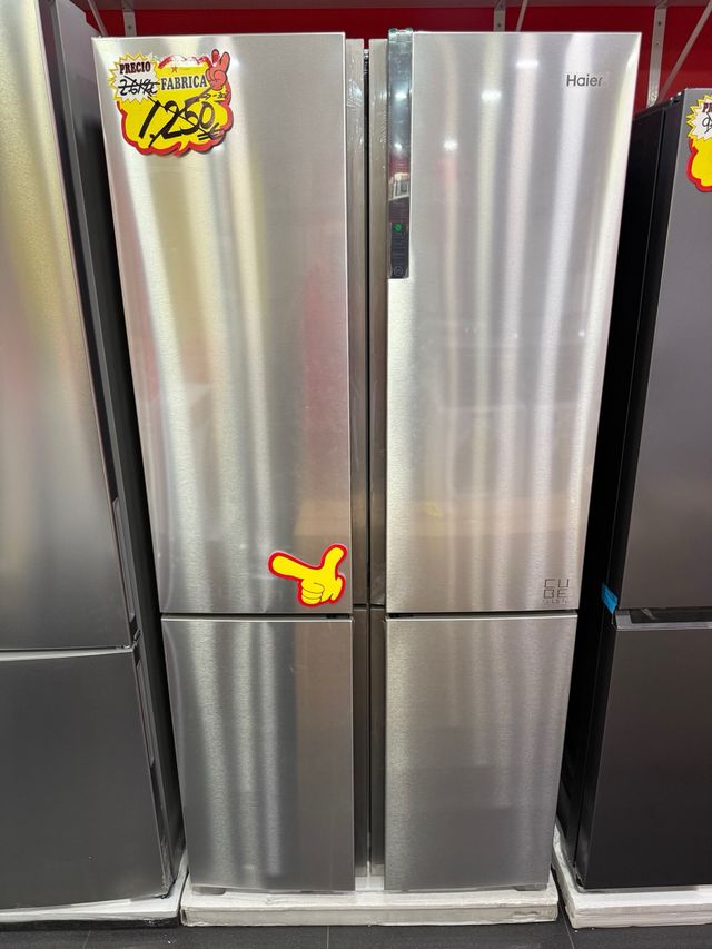 OFERTA, NEVERA AMERICANA HAIER 4P ( NO FROST ) 50%