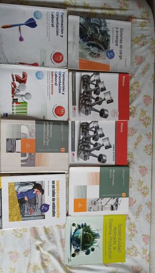 Libros de electromecánica y automoción 