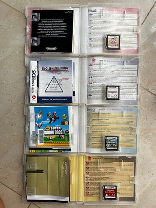 Nintendo DS XL + 4 juegos