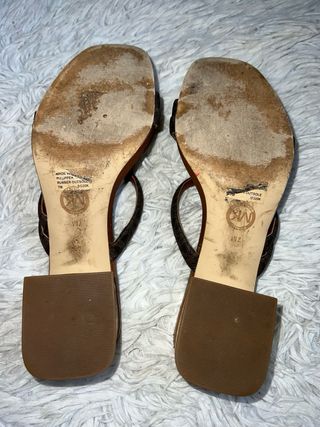 Sandalias Michael Kors - Marrón Dorado