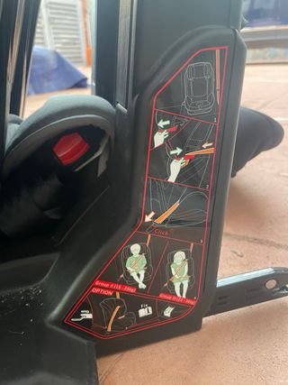 Silla coche Giordani Evolution 1/2/3 Isofix