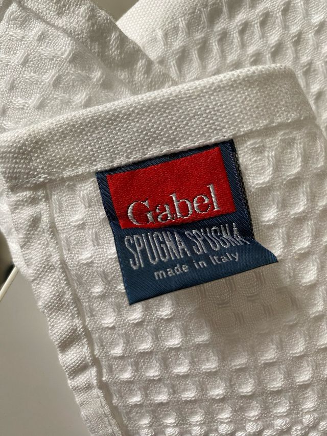 Asciugamano Gabel bianco in cotone