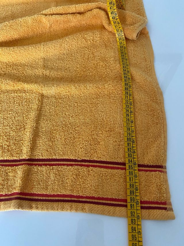 Asciugamani gialli e rossi - 2pz