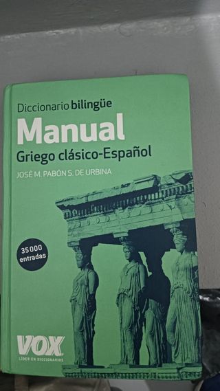 Diccionario-manual griego clásico y español