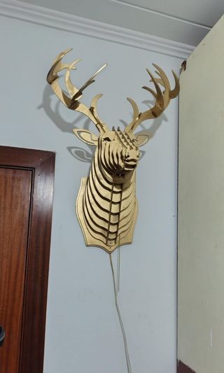 Cabeza ciervo exclusiva