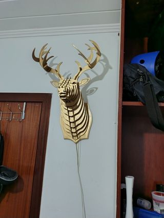 Cabeza ciervo exclusiva