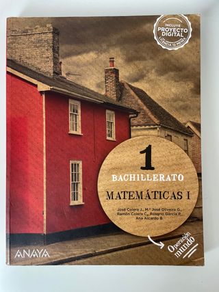 Matemáticas I.
