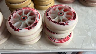 Ruedas Go-Than 110mm usadas
tambien 125 mm