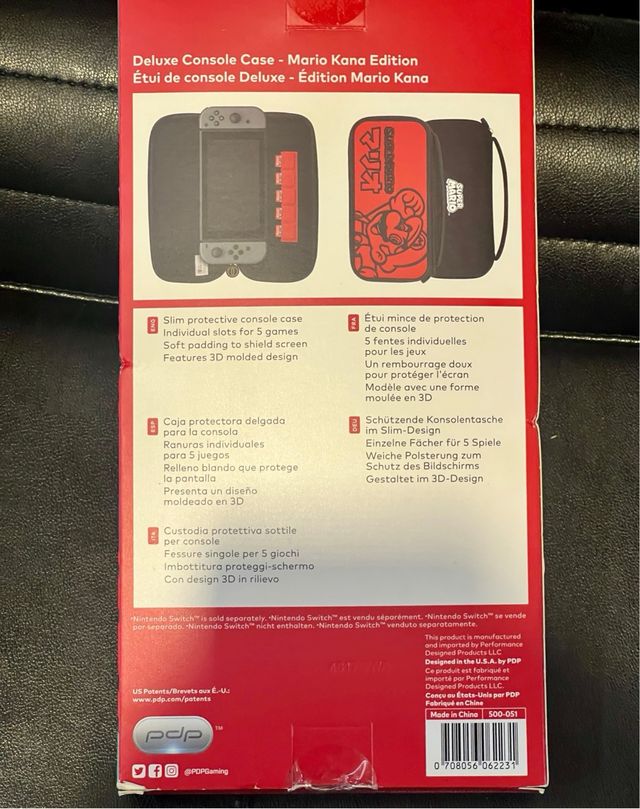 Bolsa Nintendo Switch Super Mario