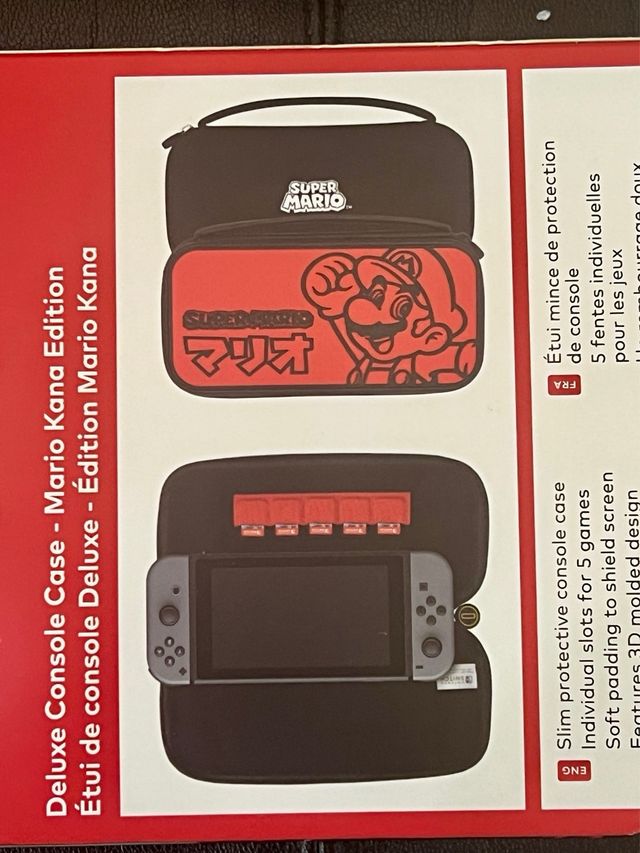 Bolsa Nintendo Switch Super Mario