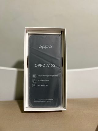 Oppo A16s Blue 68 GB+custodia+pellicola protettiva business