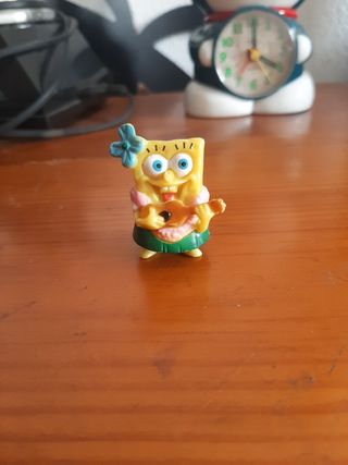 Figura de huevo kinder sorpresa de bob esponja
