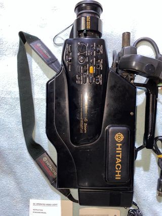 Cámara vídeo Hitachi vintage