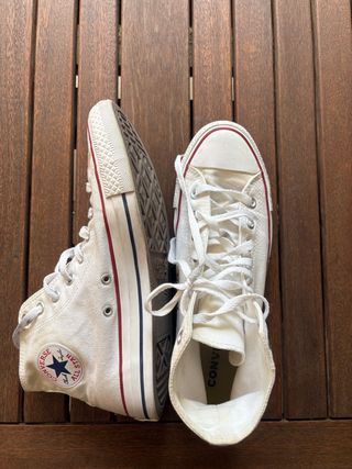 Converse blancas talla 43