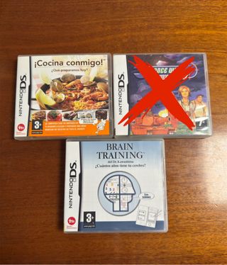 Nintendo DS Game Pack – Brain Training & Cooking