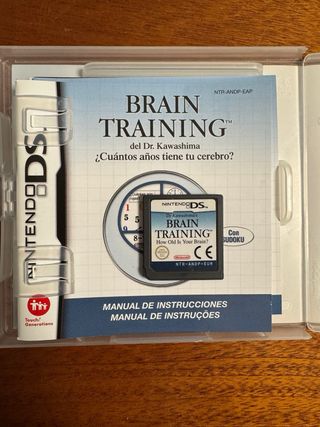 Nintendo DS Game Pack – Brain Training & Cooking