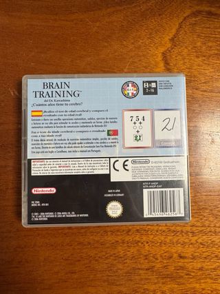 Nintendo DS Game Pack – Brain Training & Cooking