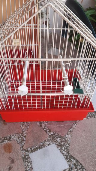 Jaulas pájaros pack(diferentes precio sueltas)
