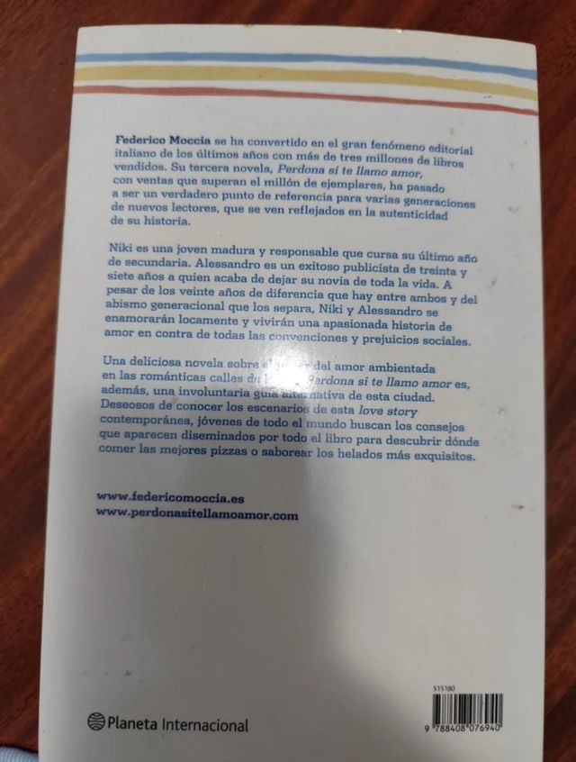 Perdona si te llamo amor (Planeta Internacional...