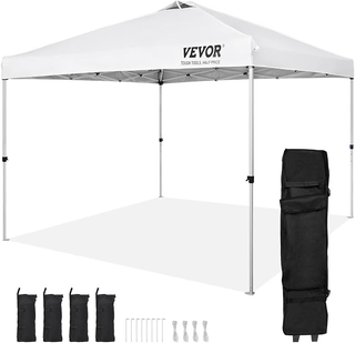 Gazebo Tenda Pop-up Pieghevole 3 x 3 m Telo Rivest
