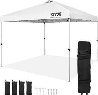 Gazebo Tenda Pop-up Pieghevole 3 x 3 m Telo Rivest