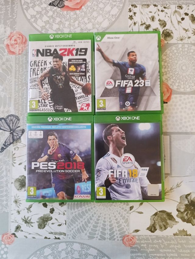Juegos Xbox One: FIFA, NBA 2K, PES