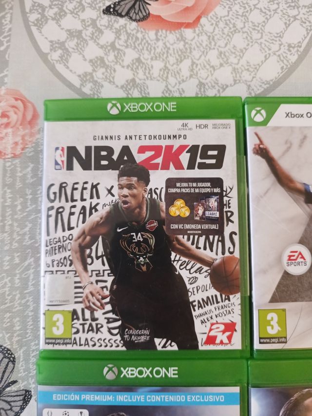 Juegos Xbox One: FIFA, NBA 2K, PES