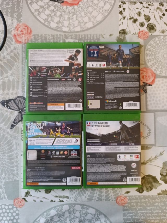 Juegos Xbox One: FIFA, NBA 2K, PES