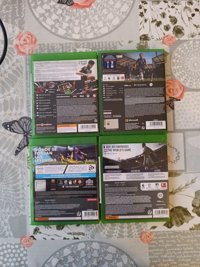 Juegos Xbox One: FIFA, NBA 2K, PES