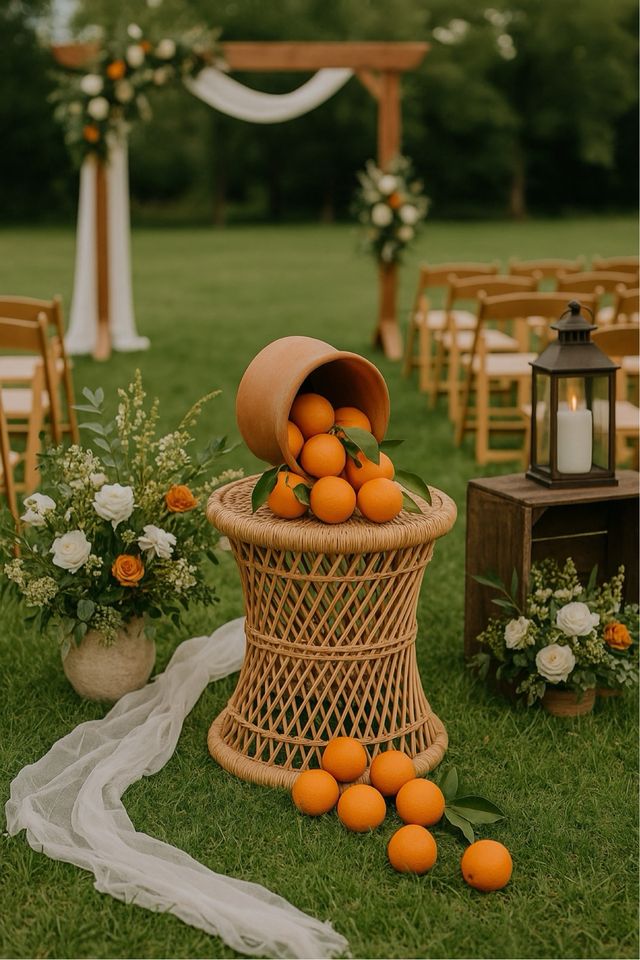 Decoración ceremonia bodas