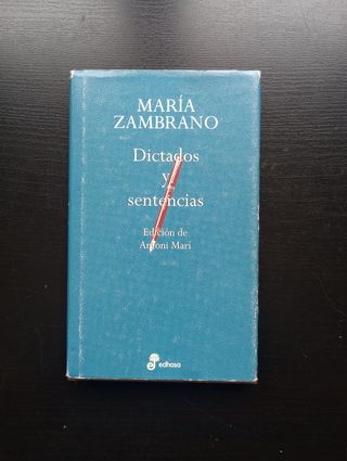 Dictados y sentencias