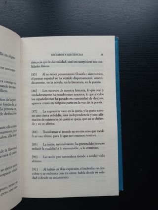 Dictados y sentencias