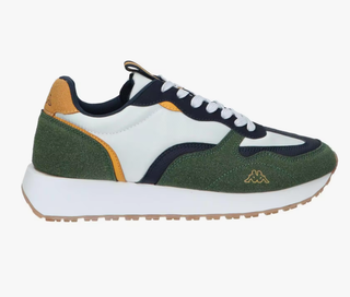 Zapatillas Kappa Arvika - Verde y Blanco