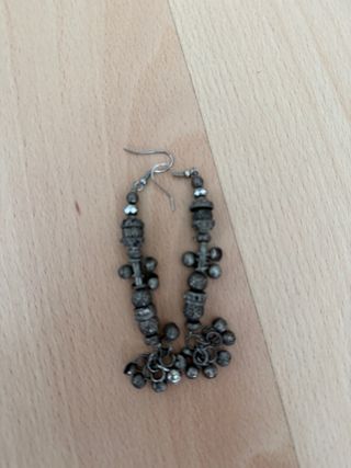 Aros artesanales metalicos- pendientes
