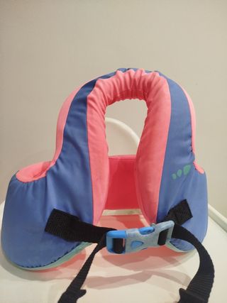 Salvavidas infantil rosa-azul