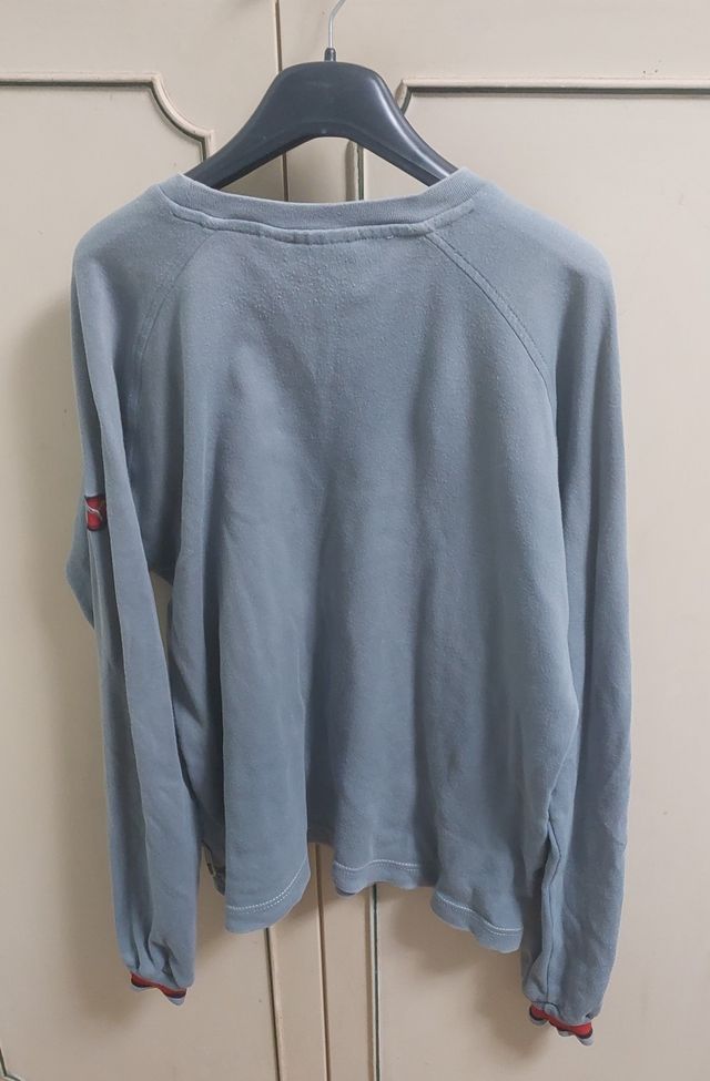 T-shirt Maniche Lunghe Puma tg. L Grigia