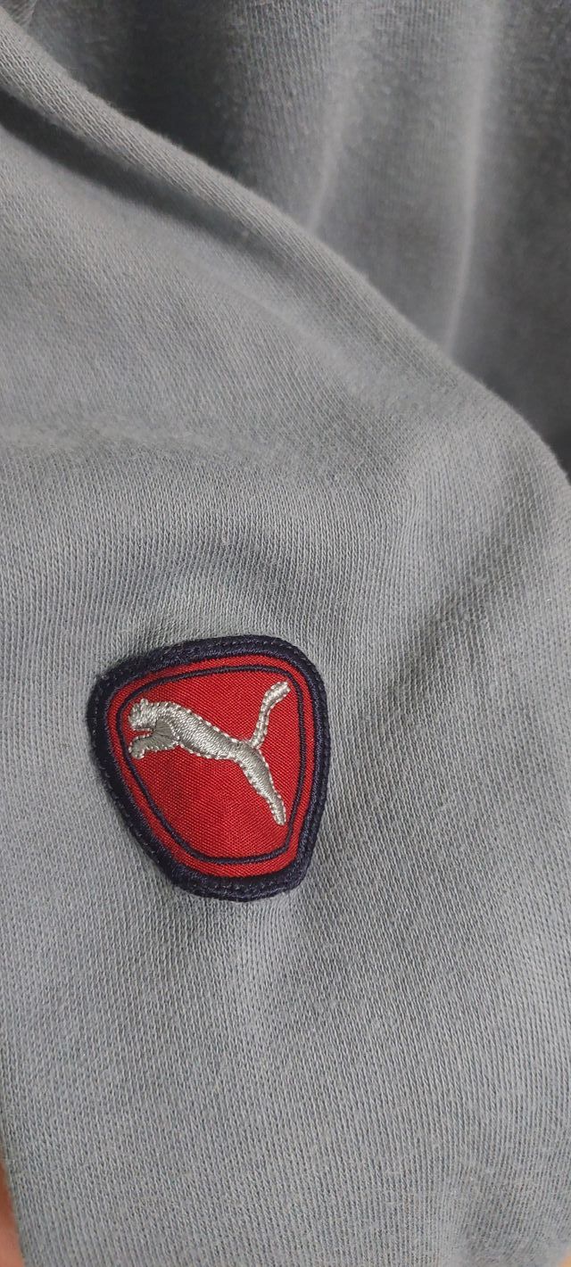 T-shirt Maniche Lunghe Puma tg. L Grigia