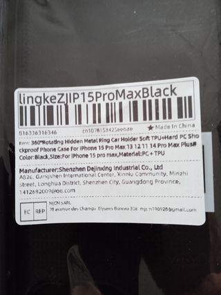 Carcasa iPhone 15 Pro Max