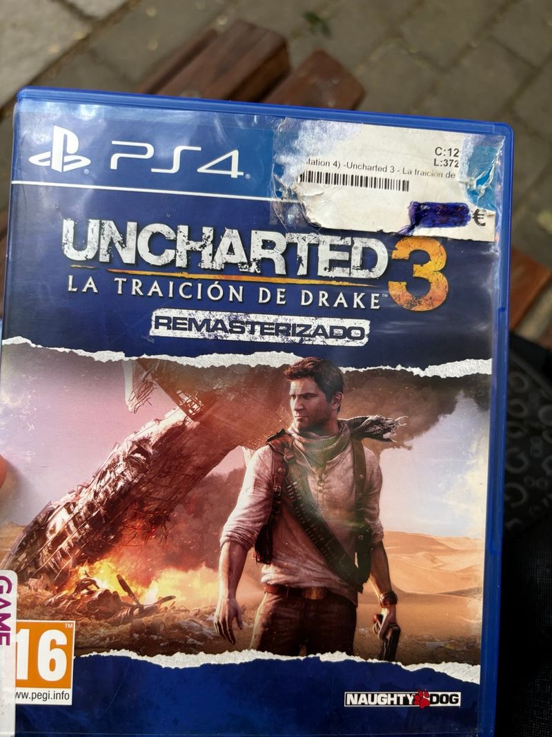 Uncharted 3 Remastered PS4