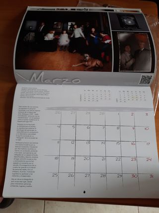 Calendario 2019: Entre pinceles y flashes