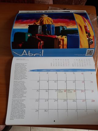 Calendario 2019: Entre pinceles y flashes
