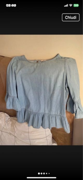 Blusa jeans - morbidissima