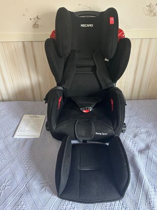 Silla coche Recaro Young Sport grupo 1/2/3