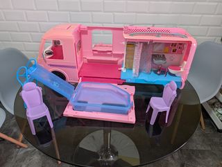Caravana Barbie Rosa