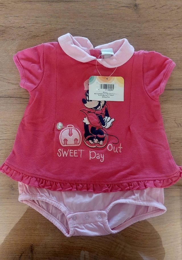 Pagliaccetto Minnie Mouse bimba