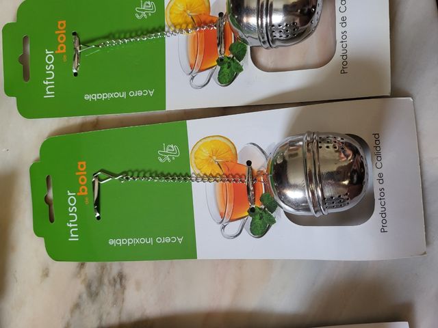 20 infusori a sfera in acciaio inossidabile