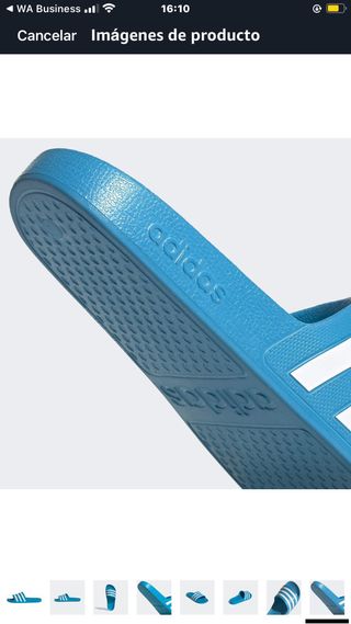 adidas Adilette Aqua Chanclas Azules